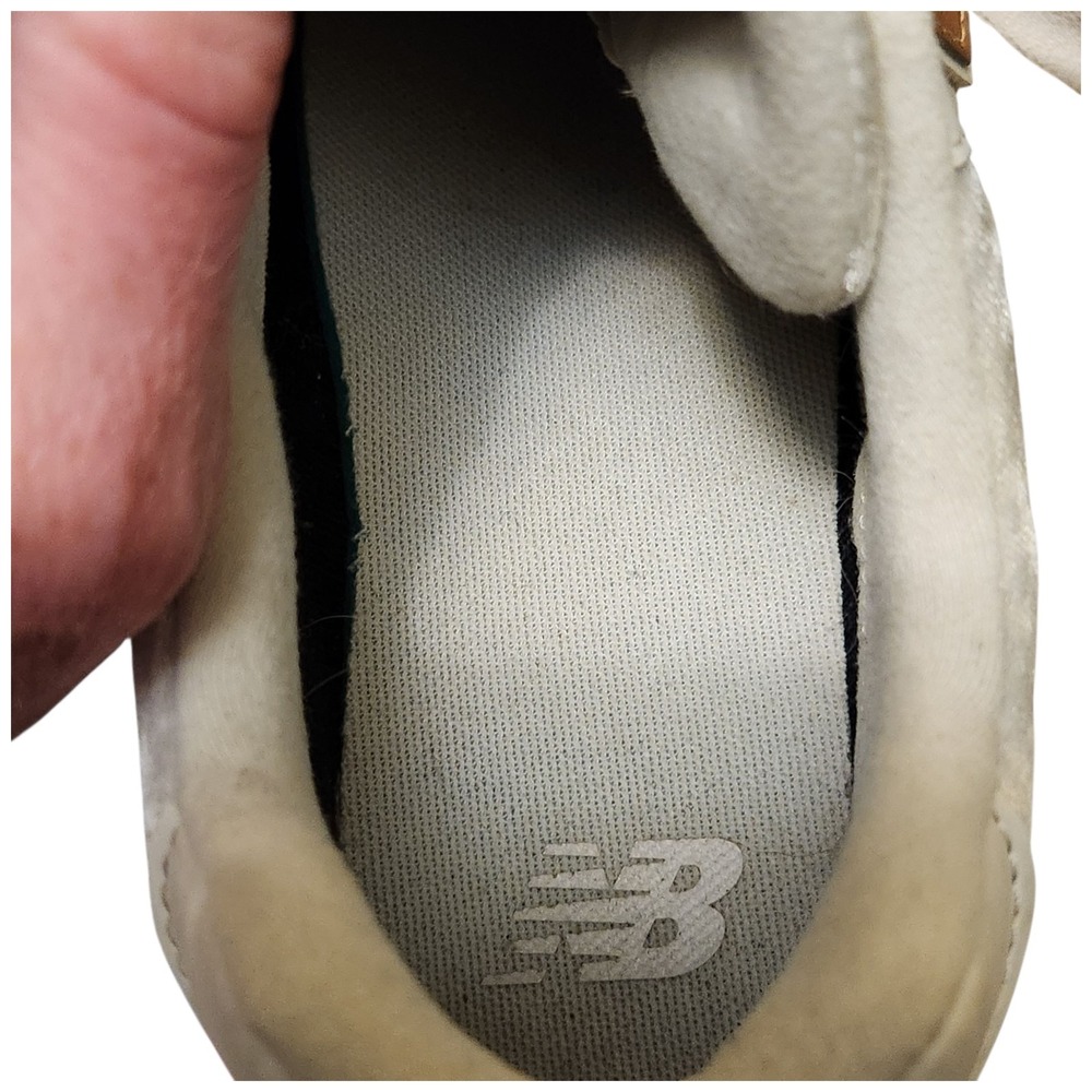 New Balance 574 WL574COS Women's Size 9.5 Sneakers Gold Beige Suede Shoes Retro - Picture 6 of 8
